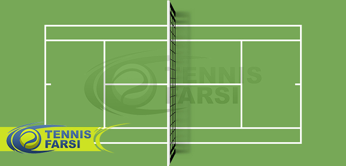 Tennis court ورزش تنیس