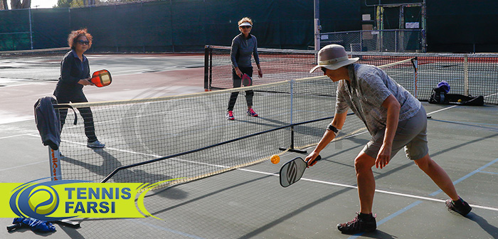 گسترش دایره ارتباطات در بازی تنیس